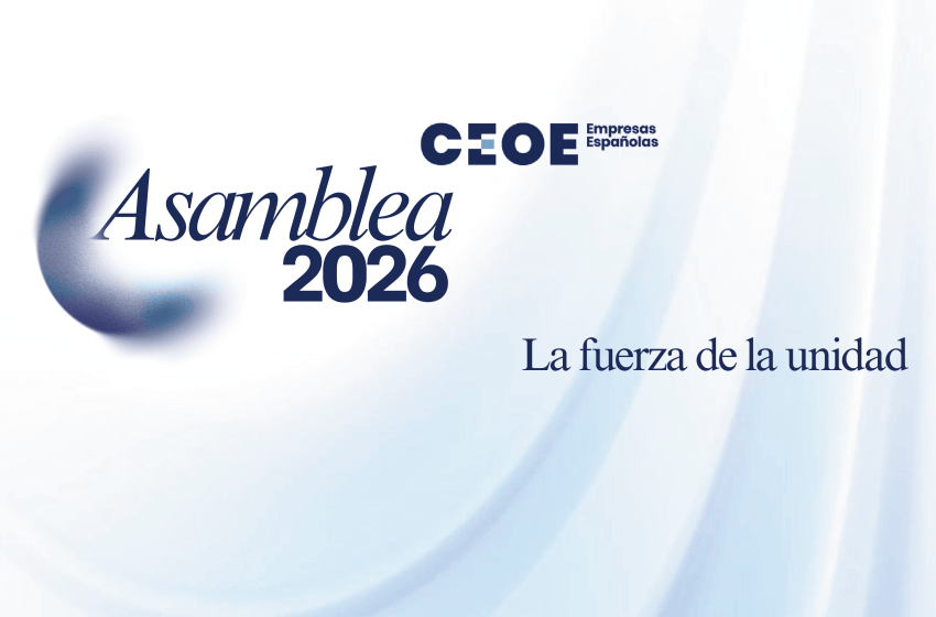 Intervención del presidente de CEOE, Antonio Garamendi, en la Asamblea General de CEOE 2026