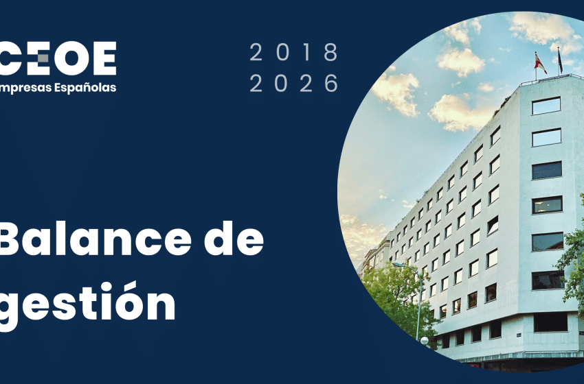 Balance de gestión | CEOE 2026