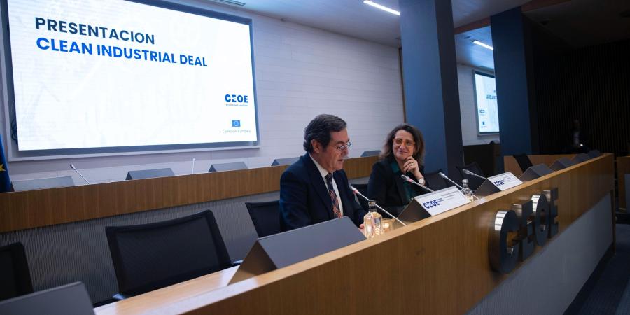 Teresa Ribera en CEOE