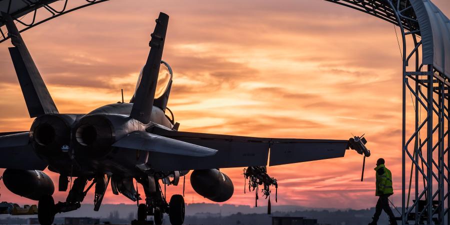 Imagen de recurso de una aeronave del Ejército del Aire 
