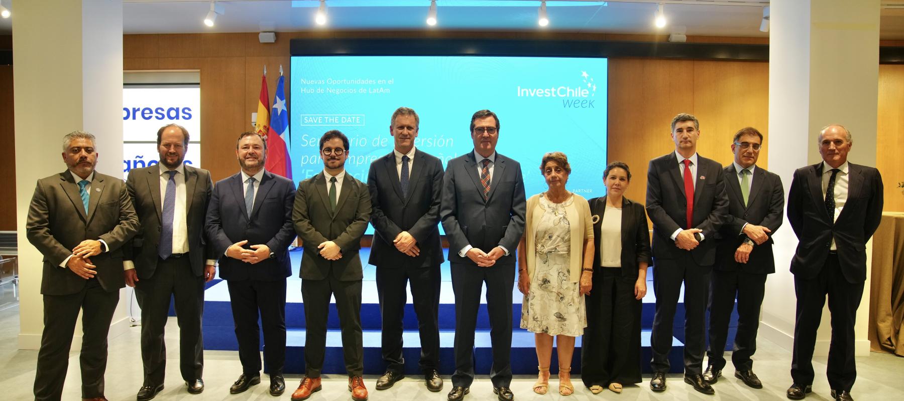 Participantes Encuentro InvestChile Week Europa