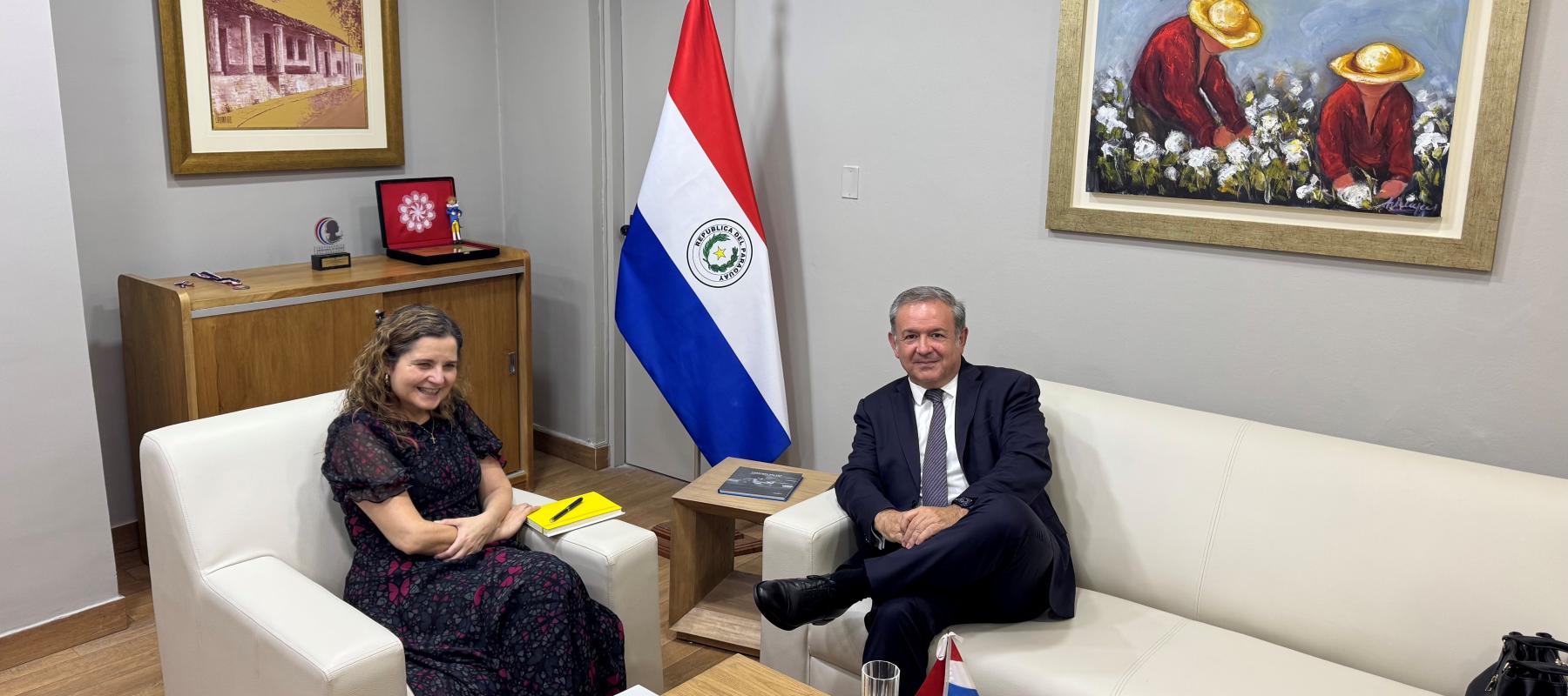Narciso Casado en Paraguay