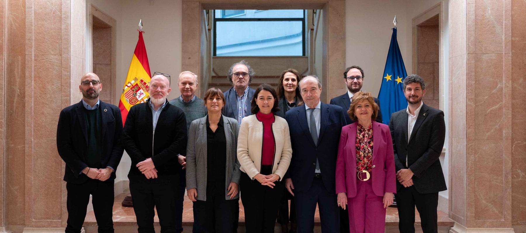 Firma del protocolo con la Secretaría de Estado de Cooperación Internacional