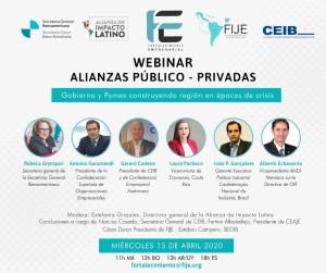 Webinar "Alianzas público-privadas"