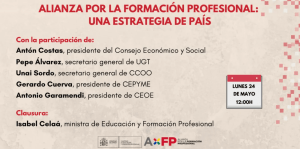 Alianza por la Formación Profesional: una estrategia de país