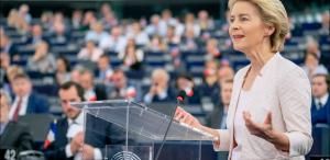 Von der Leyen en el Parlamento Europeo