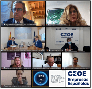 Encuentro "B20 Business Dialogue Spain"