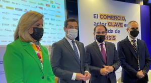 Ponentes inauguración I encuentro CEOE Comercio