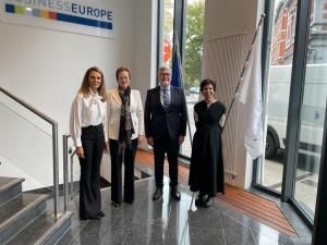 La presidenta de CEOE Internacional asiste a la reunión de la Comisión de Relaciones Internacionales de BusinessEurope