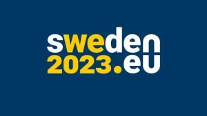 Logo de la Presidencia sueca 2023