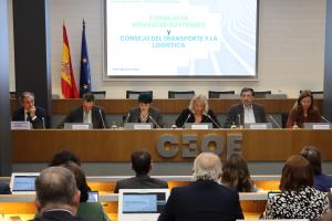 Reunión de los plenos de los consejos de CEOE de Movilidad Sostenible y de Transportes y Logística
