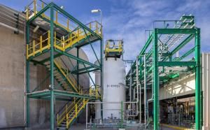 Planta regeneradora de agua residual en Repsol Tarragona