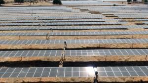 Planta solar de Repsol en Extremadura