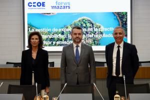 Inauguración jornada Forviz Mazars en CEOE