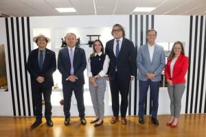 Reunión con la ministra de Producción, Comercio Exterior, Inversiones y Pesca, Sonsoles García