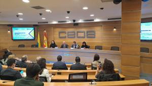Encuentro Empresarial en CEOE sobre las oportunidades de inversión en el departamento colombiano de Boyacá