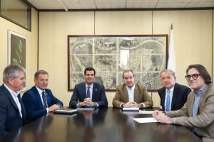 Reunión para coordinar el VII Foro Iberoamericano Mipyme