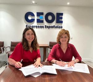 CEOE Campus y la asociación Women Action Sustainability firman un acuerdo de colaboración 