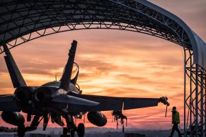 Imagen de recurso de una aeronave del Ejército del Aire 