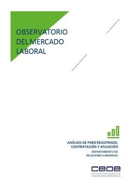 Observatorio mercado laboral