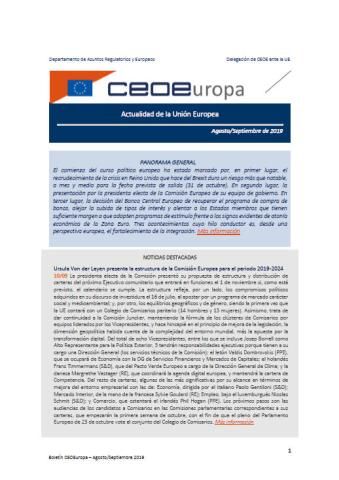 CEOE Europa - Agosto/Septiembre