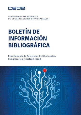 Boletín de información bibliográfica - Noviembre 2019