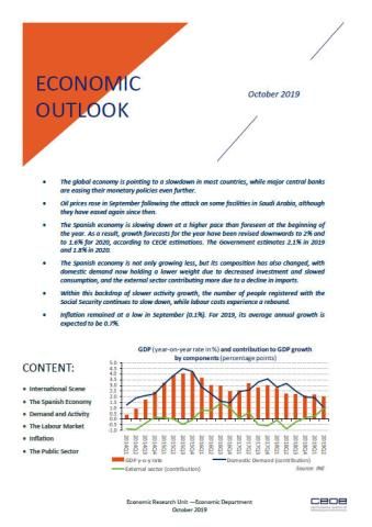 Economic outlook - October 2019