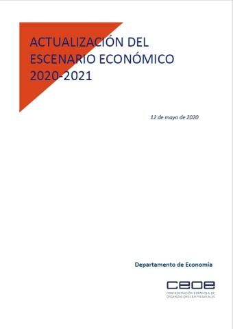 Actualización escenario económico 2020-2021 (12 mayo 2020)