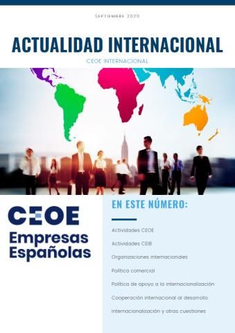 Actualidad internacional - Septiembre 2020