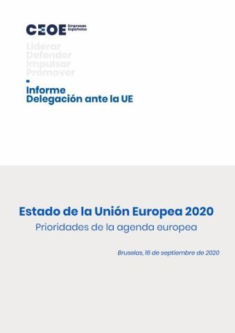 Estado de la Unión Europea 2020