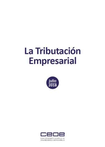 La tributación empresarial