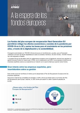 A la espera de los fondos europeos