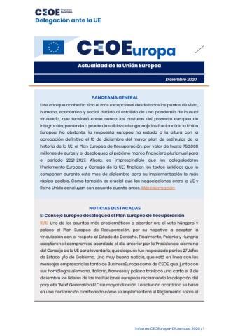 CEOE Europa - Diciembre 2020