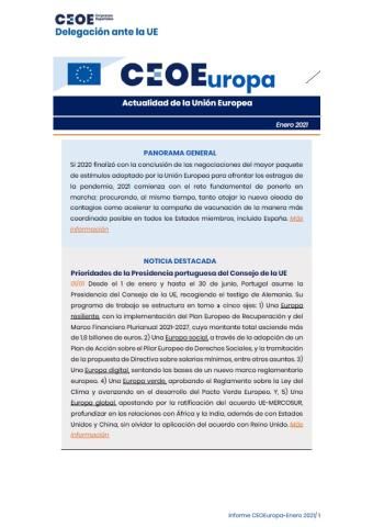 CEOE Europa - Enero 2021