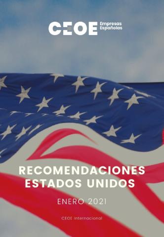 Recomendaciones Estados Unidos - Enero 2021