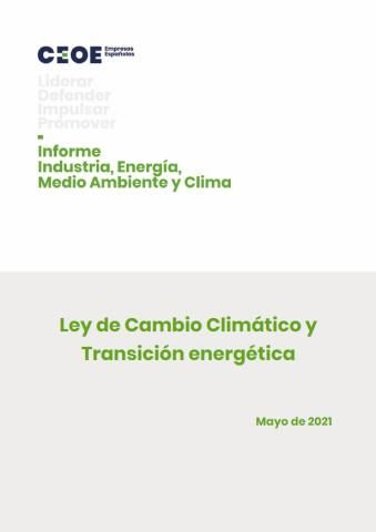 Ley de Cambio Climático y Transición Energética