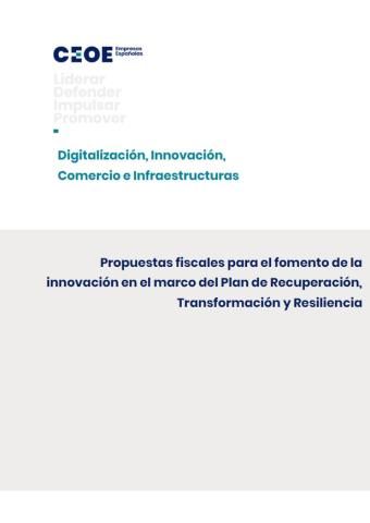 Propuestas fiscales para el fomento de la innovación