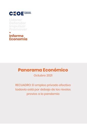 Panorama económico - Octubre 2021