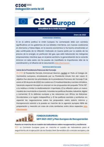CEOE Europa - Enero 2022