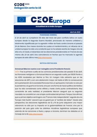 CEOE Europa - Abril 2022