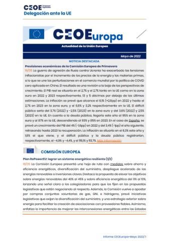 CEOE Europa - Mayo 2022
