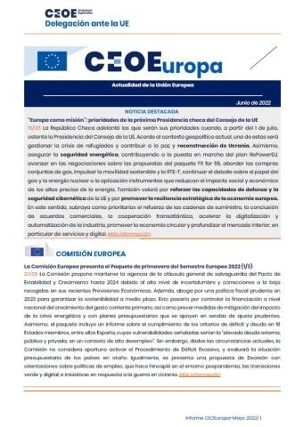 CEOE Europa - Junio 2022