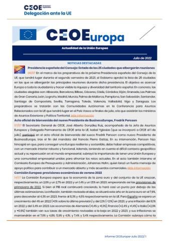 CEOE Europa - Julio 2022