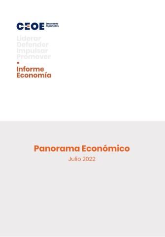 Panorama económico - Julio 2022