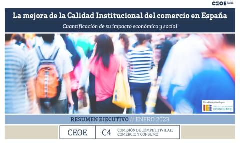 La mejora de la calidad institucional del comercio en España - Resumen