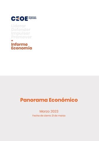 Panorama económico - Marzo 2023