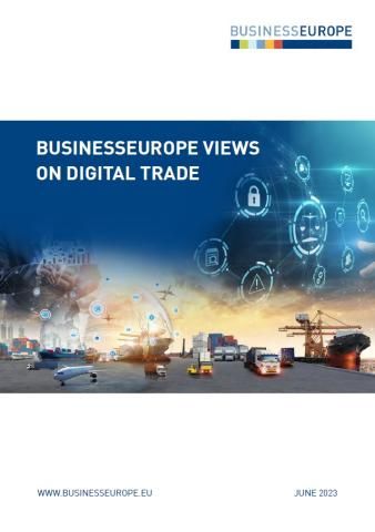 BusinessEurope views on digital trade