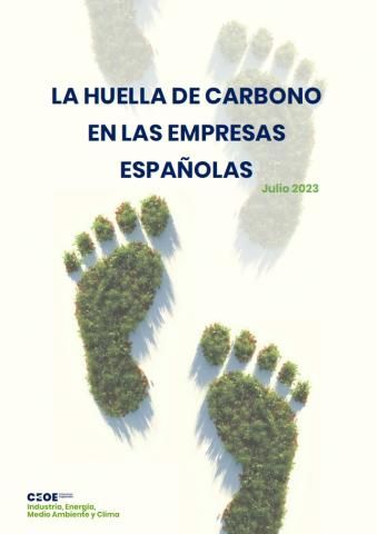 La huella de carbono en las empresas españolas - Julio 2023