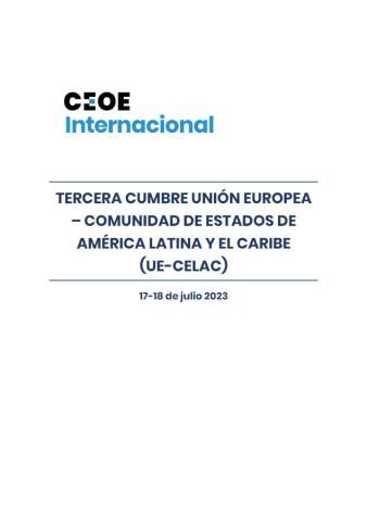 Tercera cumbre UE-CELAC 2023