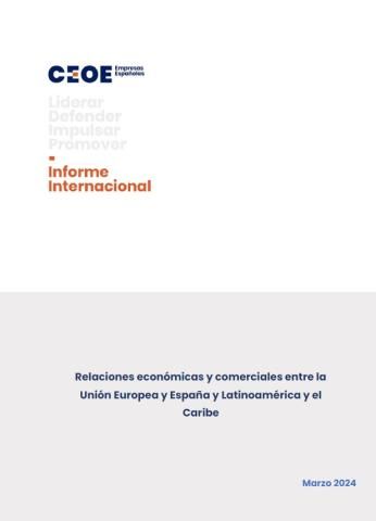 Relaciones económicas y comerciales entre la Unión Europea y España y Latinoamérica y el Caribe